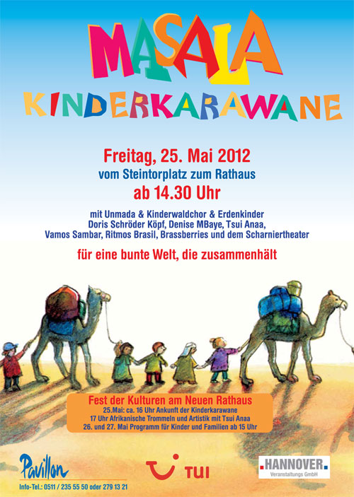 Plakat Kinderkarawane